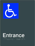 Accessible Entrance - Polypropylene - Black / Charcoal