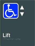 Accessible Lift - Polypropylene - Black / Charcoal