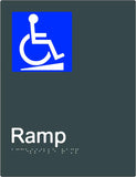 Accessible Ramp  - Polypropylene - Black / Charcoal