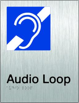 Audio Loop - Stainless Steel