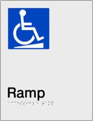 Accessible Ramp - Polypropylene - Silver
