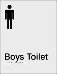 Boys Toilet - Anodised Aluminium