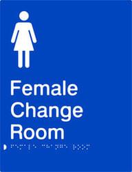 Female Change Room - Polypropylene - Blue