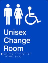 Unisex Accessible Change Room - Polypropylene - Blue